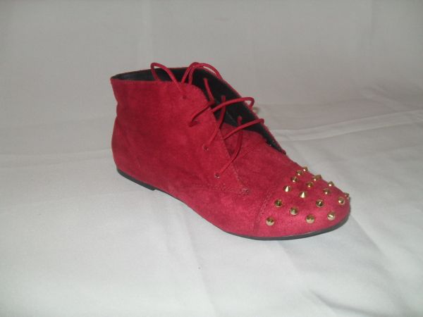 Bota Vermelha Ponteira/Spike